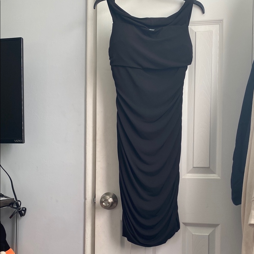 Charlotte russe Elegant Black Sleeveless Dress